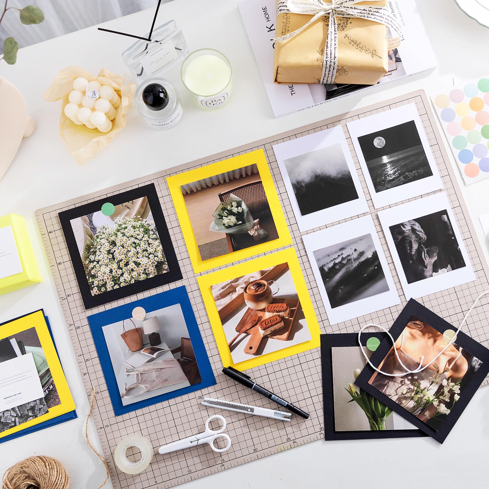 kraft paper Black Wrapping Pap - Wallpaper Art And Craft recensie en prijs