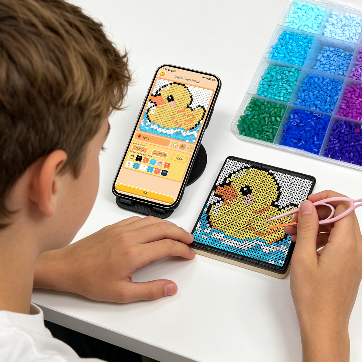 Smart LED Bead Art Board with  - Craft Art Set recensie en prijs