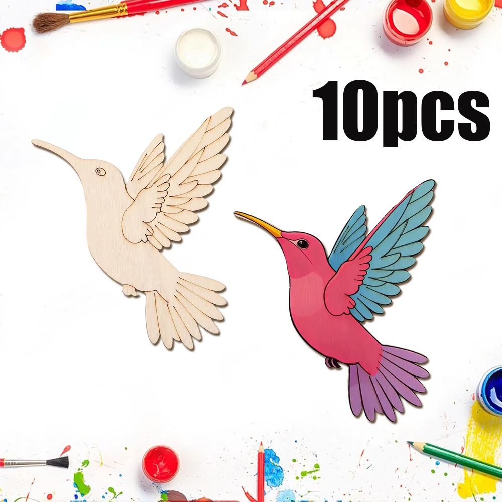 10pcs Unfinished Wood Animal B - Art & Craft Job Vacancies recensie en prijs