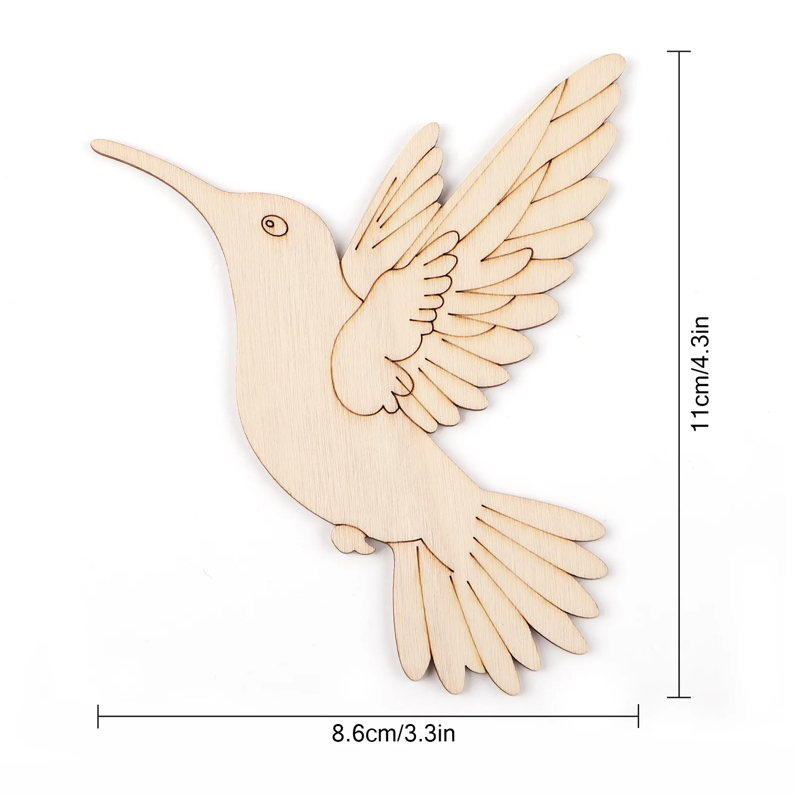 10pcs Unfinished Wood Animal B - Art & Craft Job Vacancies recensie en prijs