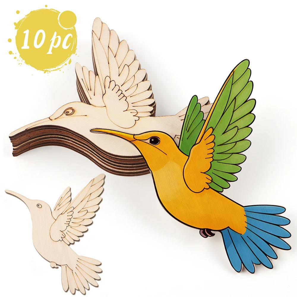 10pcs Unfinished Wood Animal B - Art & Craft Job Vacancies recensie en prijs