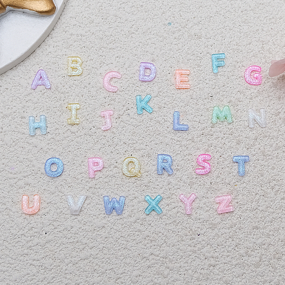 100pcs Mix Letter Nail Art Cha - Art Craft Letter A recensie en prijs
