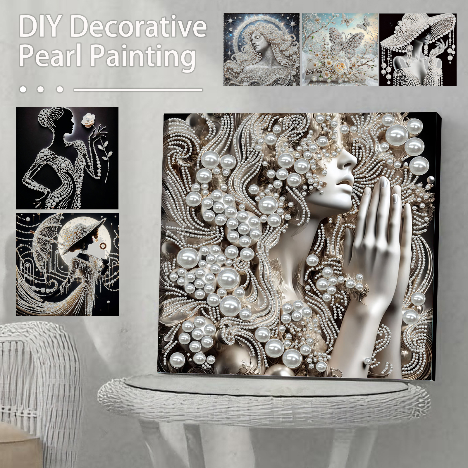DIY Ladies Pearl Diamond Paint - Art Craft Adult recensie en prijs
