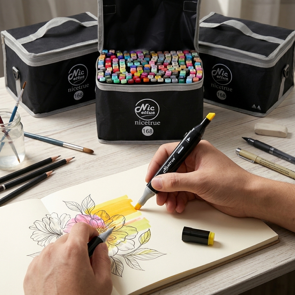 Nicetrue Dual Tip Illustration - Illustration Marker Set recensie en prijs