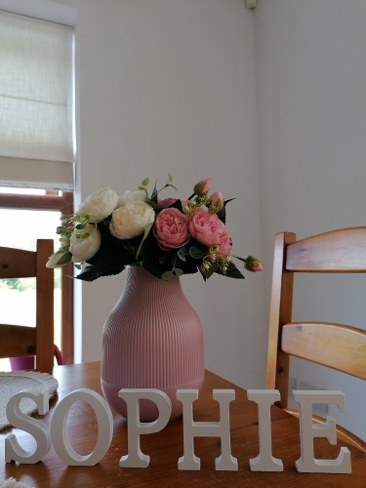 1pc 8CM White Wooden Letter En - Art Craft Letter A recensie en prijs