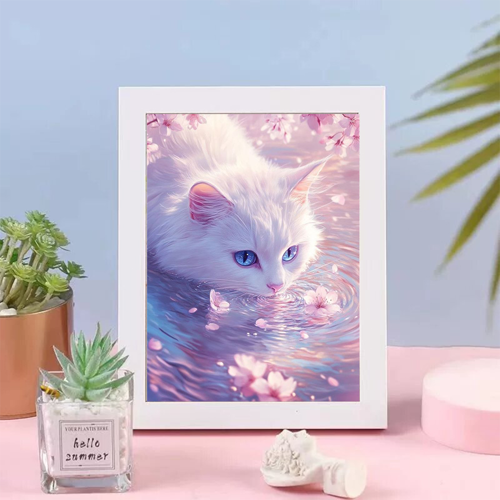 5D Diamond Painting Cat Lover  - Wallpaper Art And Craft recensie en prijs