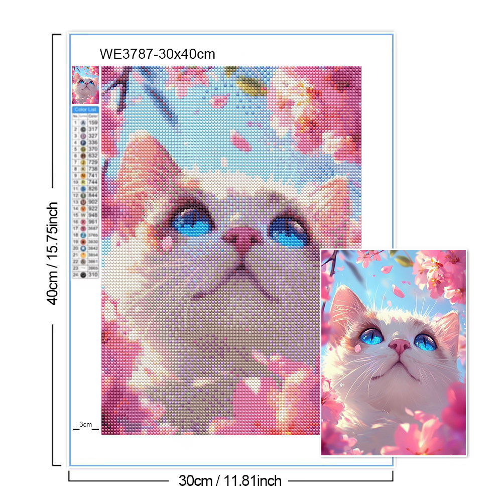 5D Diamond Painting Cat Lover  - Wallpaper Art And Craft recensie en prijs