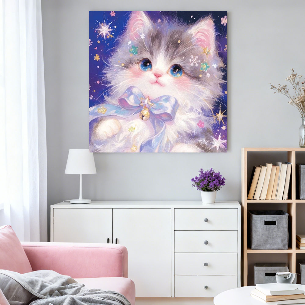 AB Diamond Painting Cute Cat F - Wallpaper Art And Craft recensie en prijs