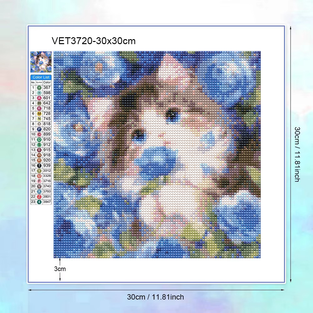 AB Diamond Painting Cute Cat F - Wallpaper Art And Craft recensie en prijs