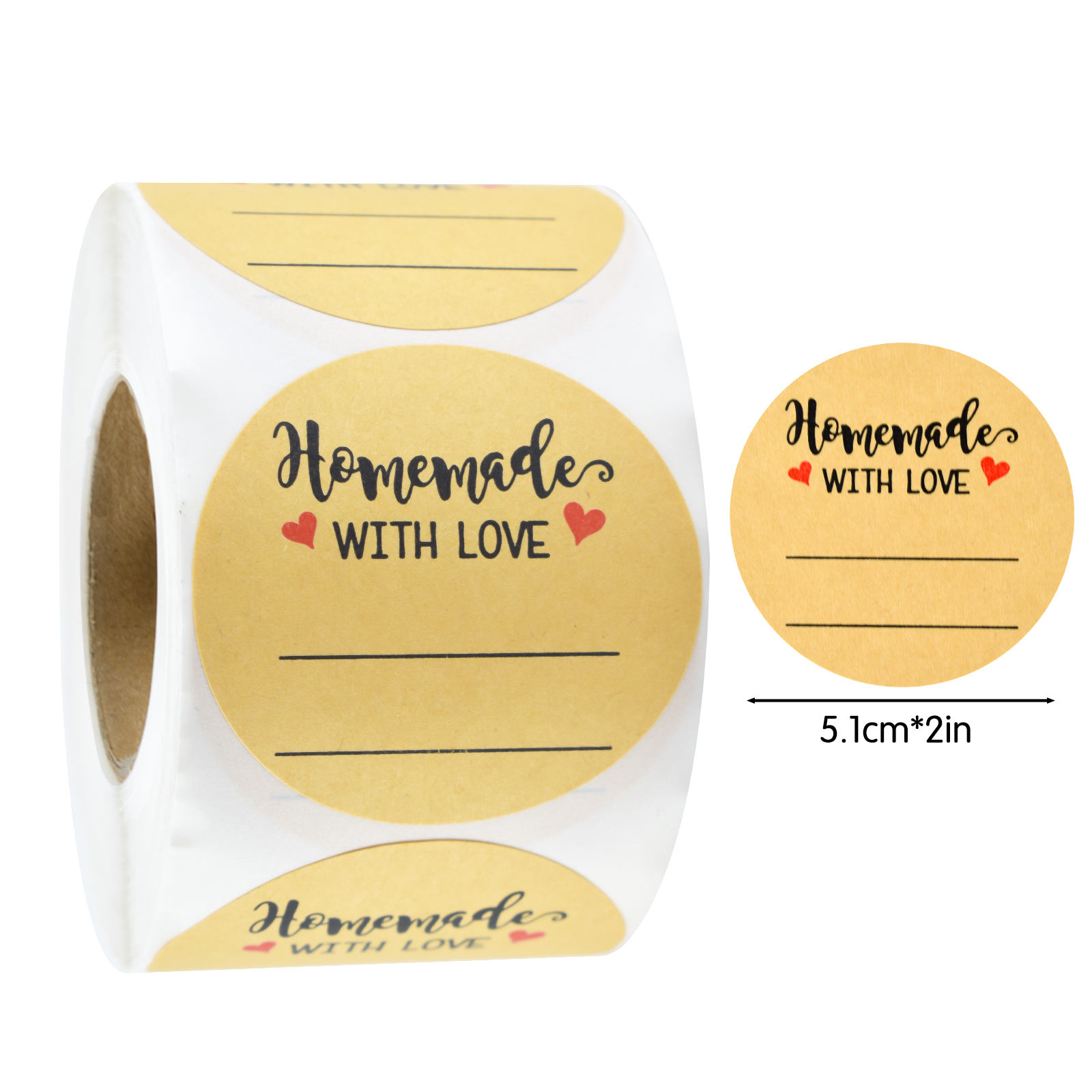 200Pcs 2-Inch Round Writable K - Art Craft Handmade recensie en prijs