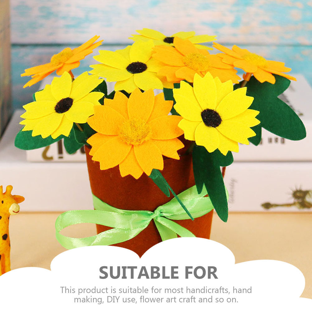 5Sets Flower Craft Kits Nonwov - Art Craft For Kindergarten recensie en prijs