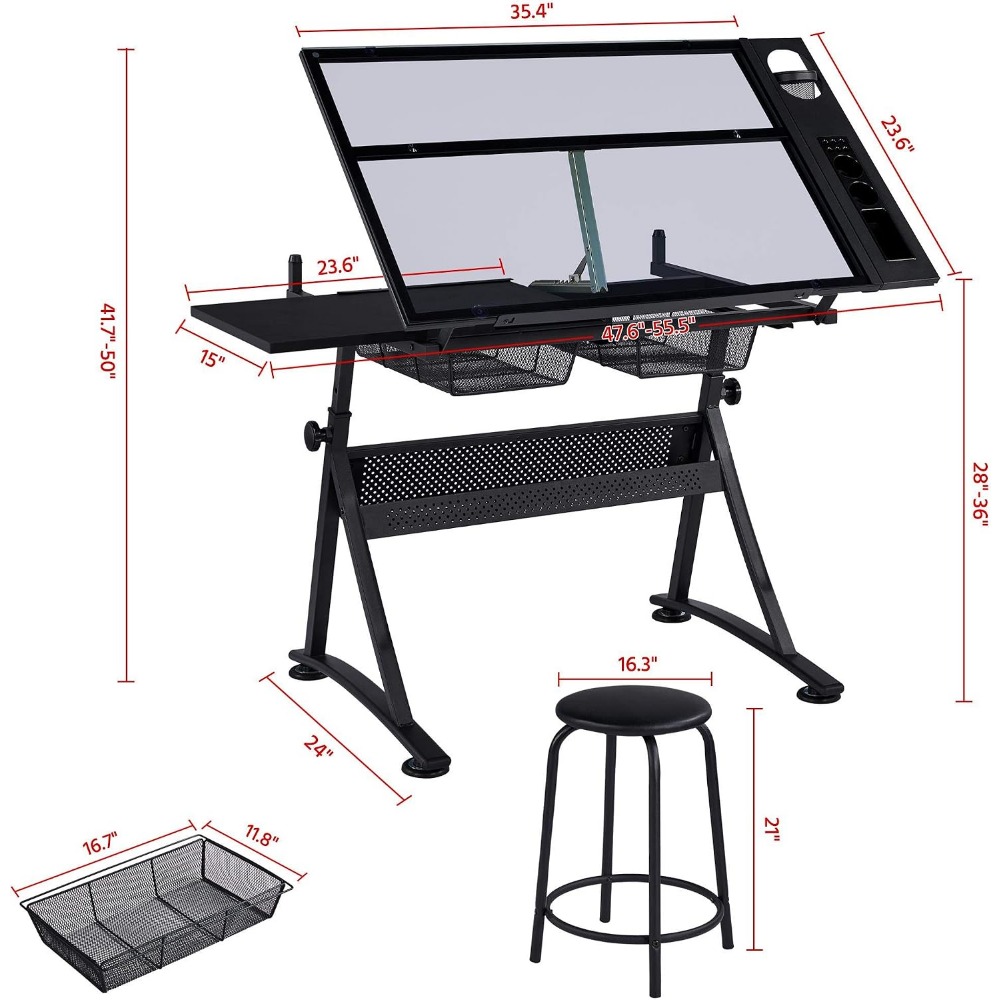 Height Adjustable Drafting Tab - Art & Craft Job Vacancies recensie en prijs