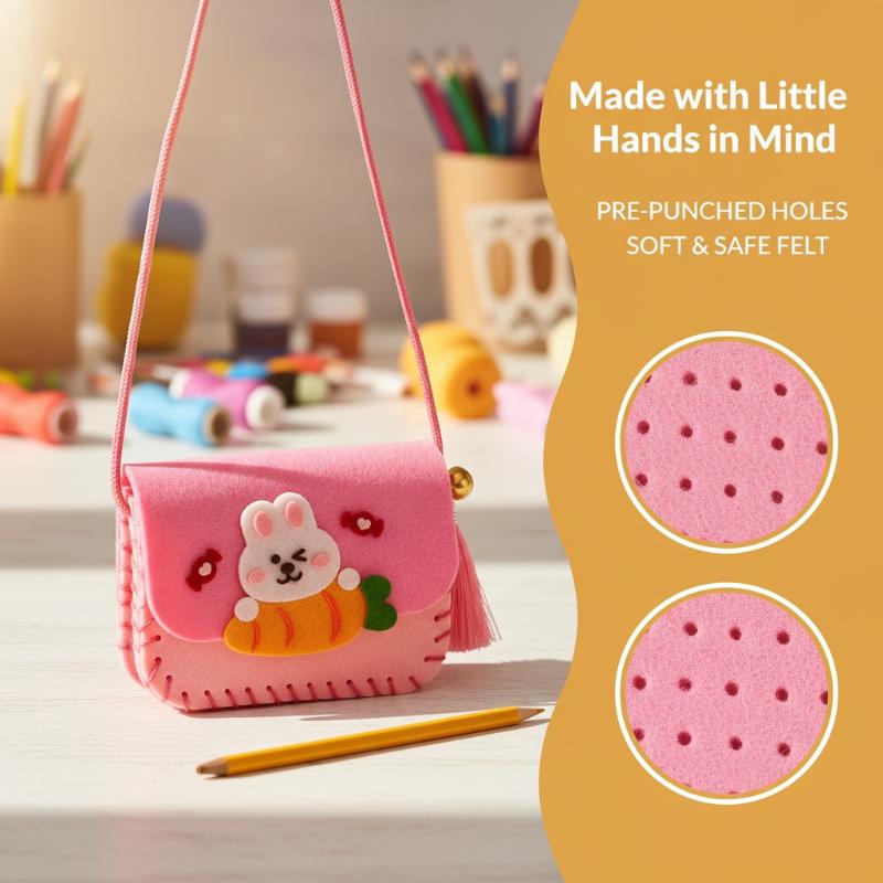 Children Felt Bag Making Kit D - Art Craft For Kindergarten recensie en prijs