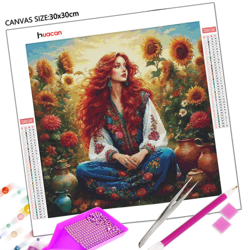 Huacan 5D DIY Diamond Painting - Wallpaper Art And Craft recensie en prijs