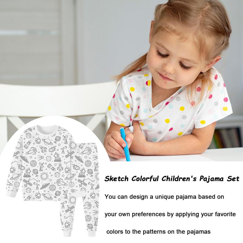 Pajama Coloring For Kids Sketc - Art And Craft Autumn recensie en prijs