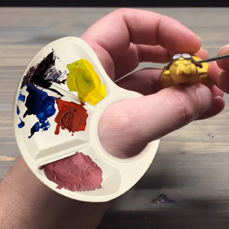 1/2pc Thumb Palette Ergonomic  - Art Craft Class recensie en prijs