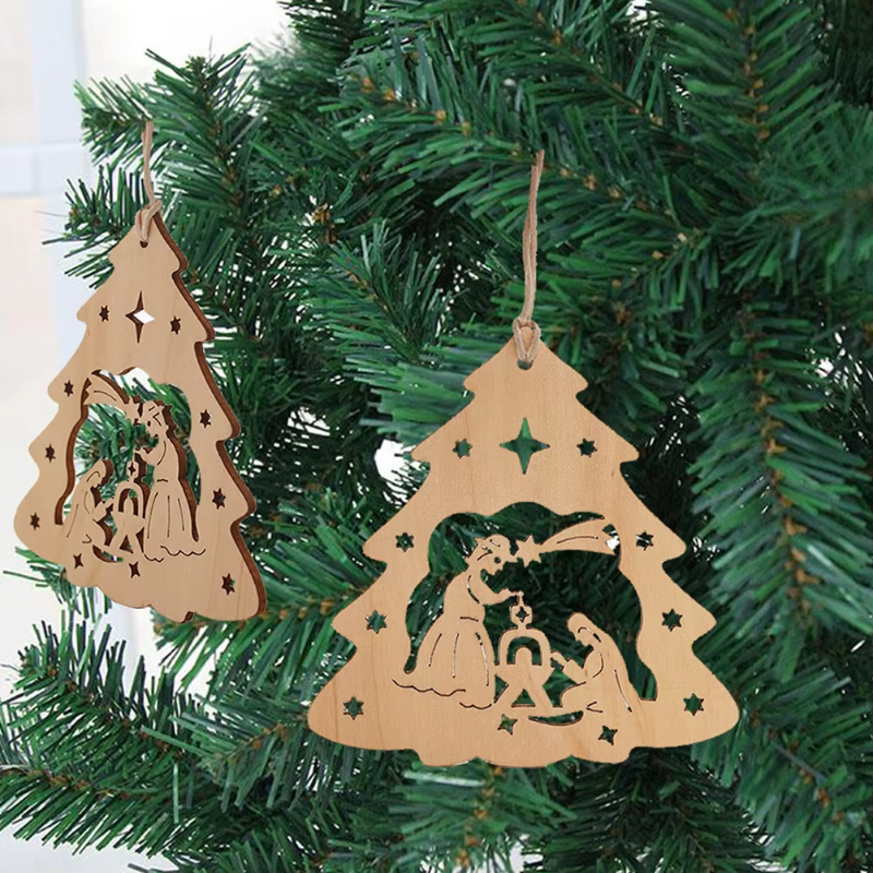 Paintable Blank Wooden Christm - Art And Craft For Xmas recensie en prijs