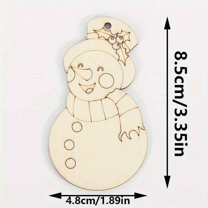 Paintable Blank Wooden Christm - Art And Craft For Xmas recensie en prijs