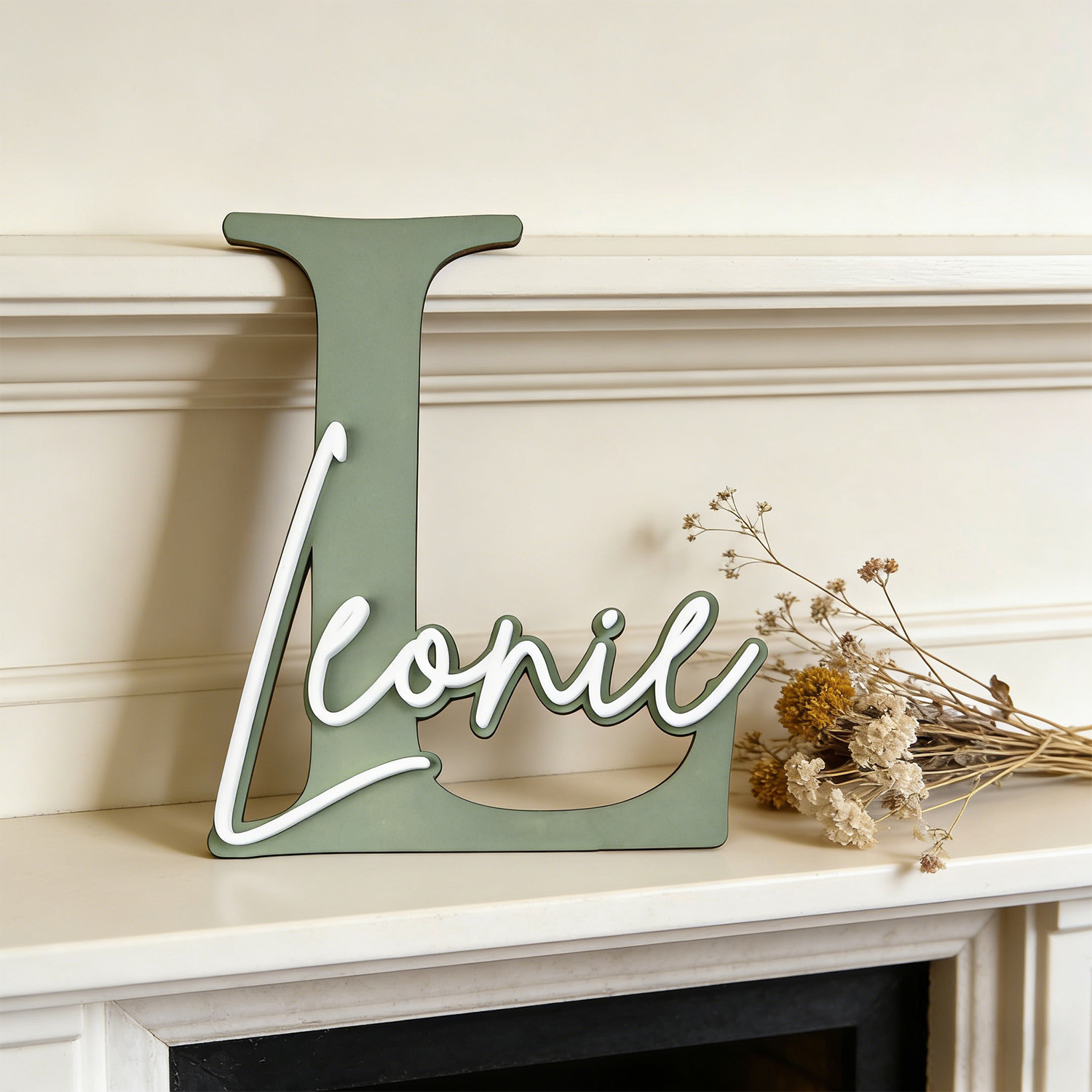 1pc Double-layer Wooden Name D - Art Craft Christmas recensie en prijs