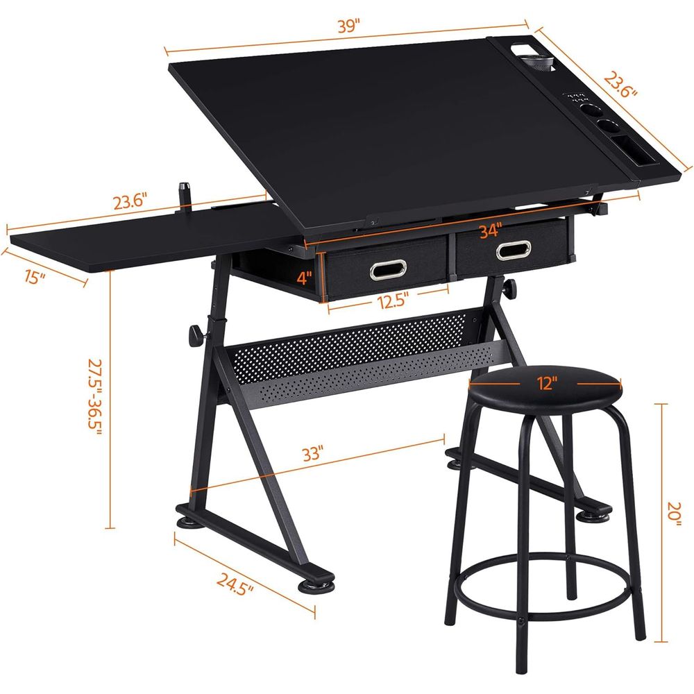 Drafting Table for Artists, He - Art & Craft Job Vacancies recensie en prijs
