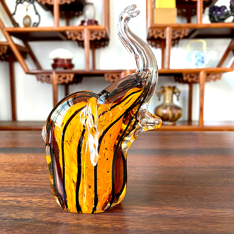 4 Colors Crystal Glass Elephan - Art And Craft For Xmas recensie en prijs