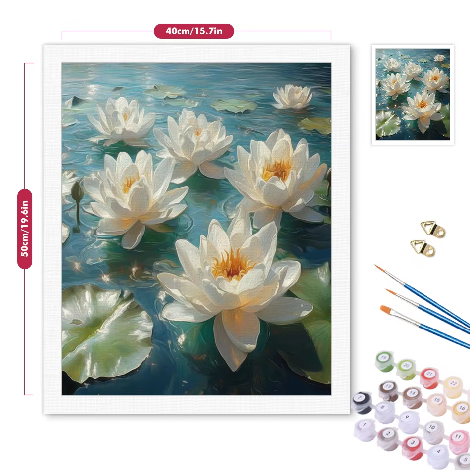 Oil Painting By Numbers Flower - Art Craft Letter A recensie en prijs