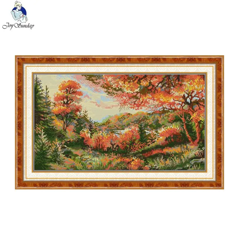 Autumn Scenery Pattern Cross S - Art And Craft Autumn recensie en prijs