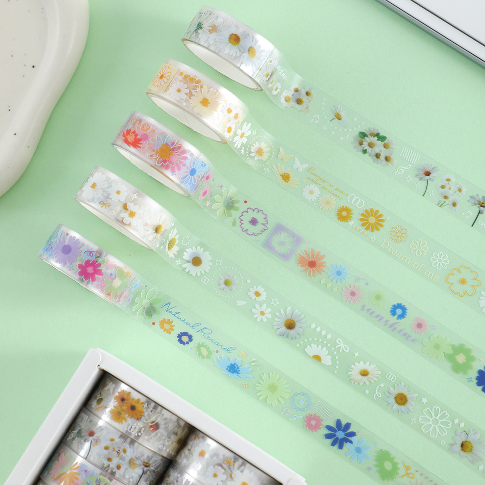 10 Rolls Daisy PET Masking Tap - Art Craft Activity recensie en prijs