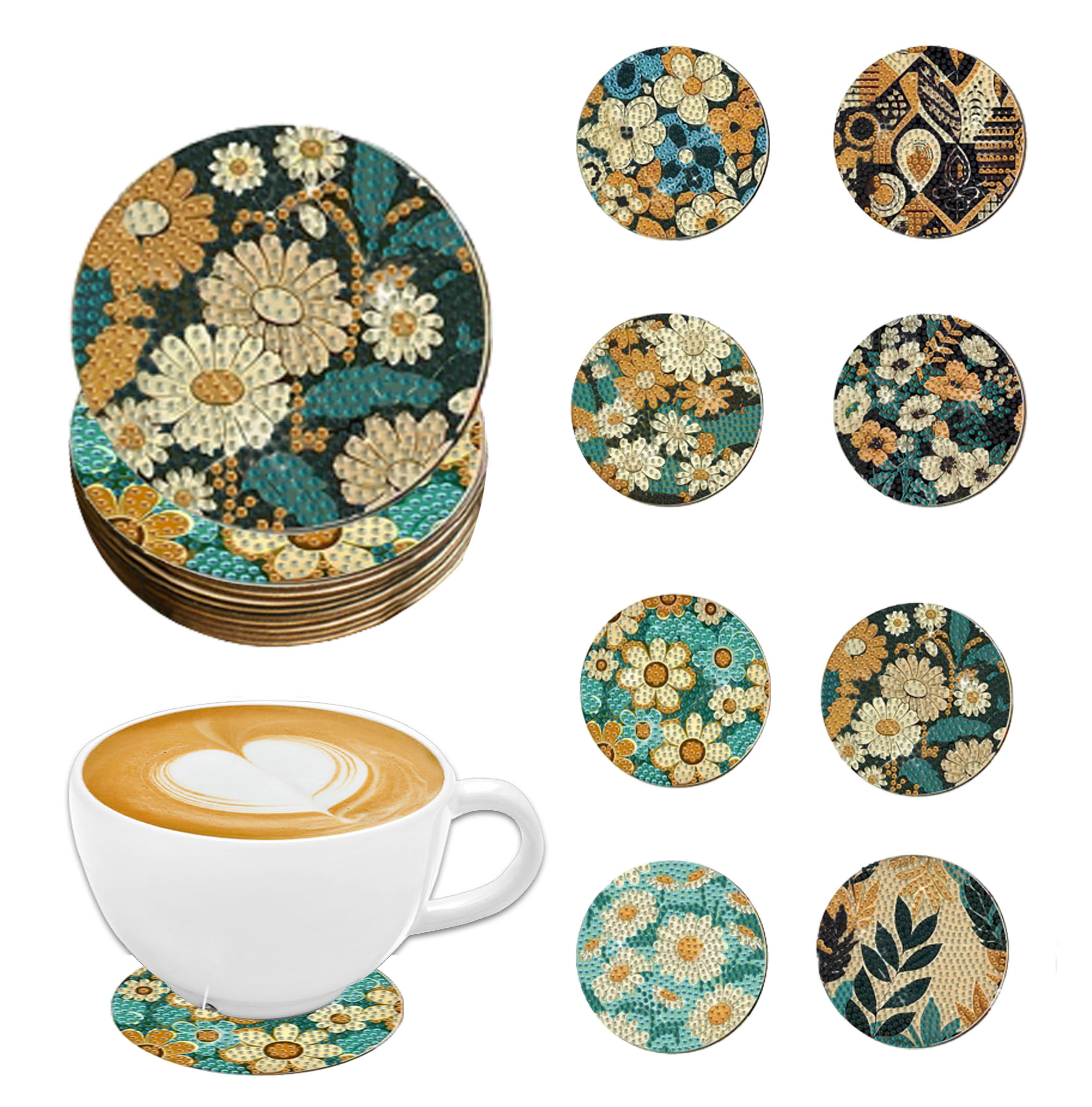 8 Pieces DIY Diamond Painting  - Craft Art Set recensie en prijs