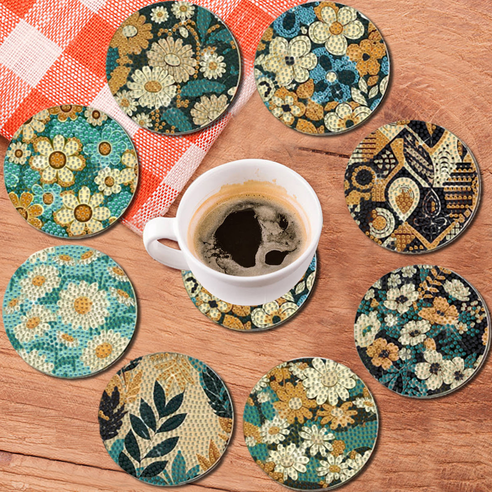 8 Pieces DIY Diamond Painting  - Craft Art Set recensie en prijs