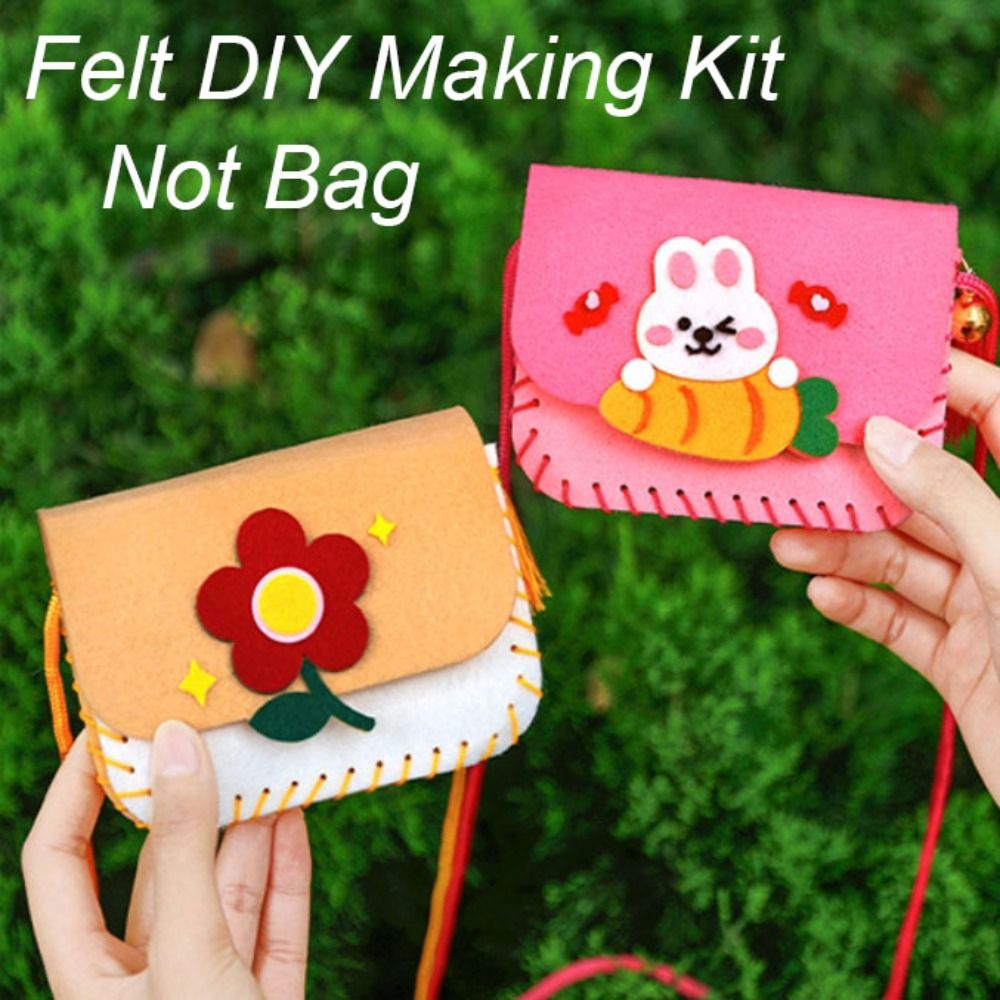 Cute Felt Felt Bag Making Kit  - Art Craft For Kindergarten recensie en prijs
