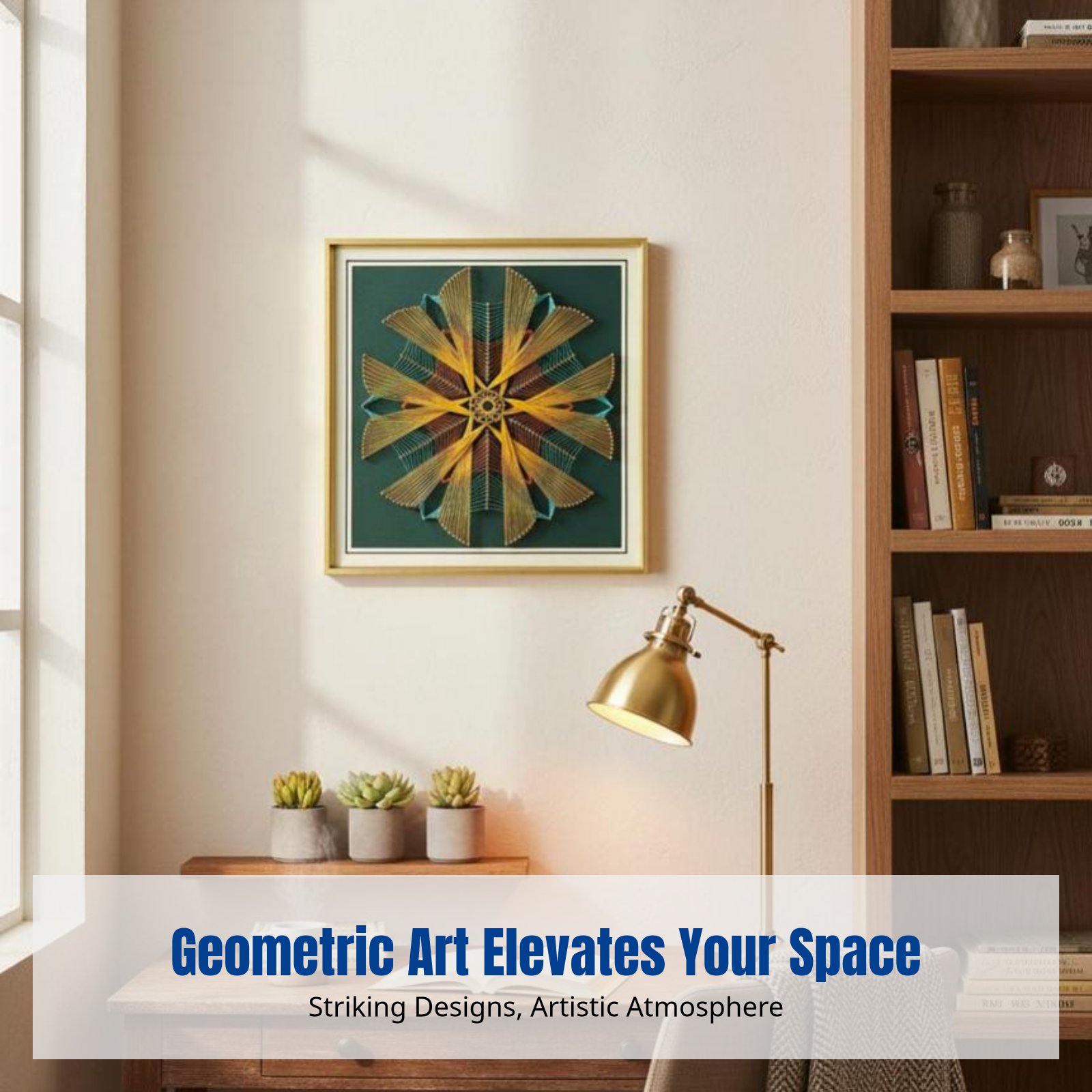 Geometric Pattern Nail String  - Art Craft Handmade recensie en prijs