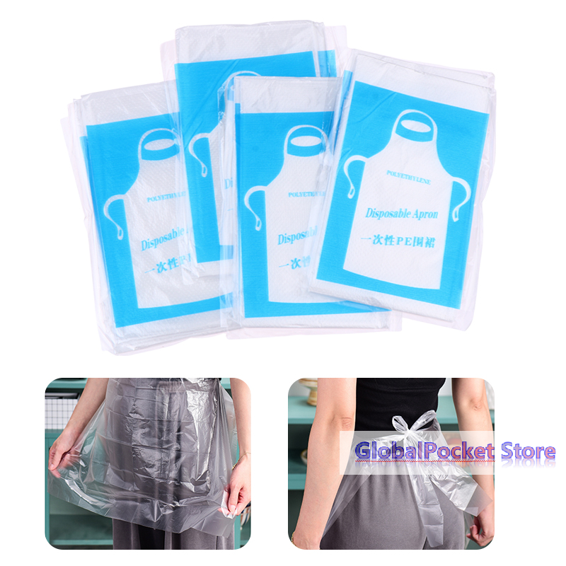 25pcs Disposable Aprons Clear  - Art Craft Painting recensie en prijs